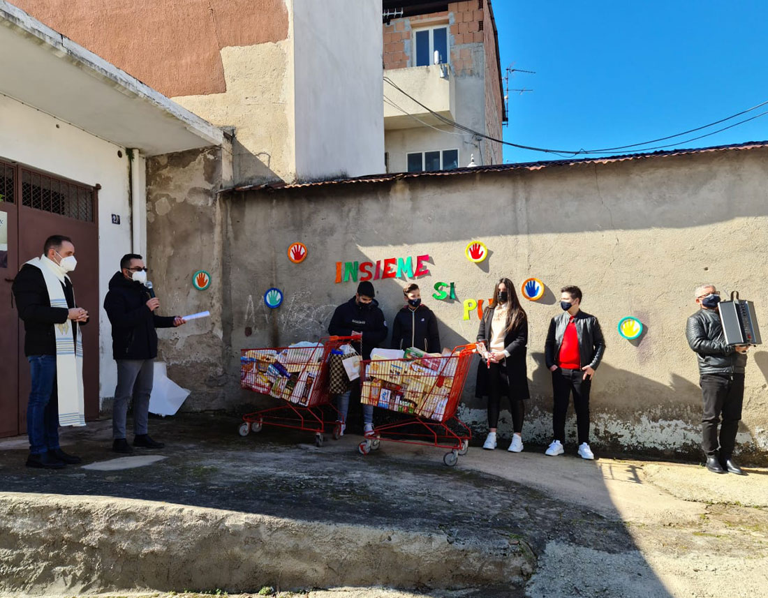 Anoia Inferiore, inaugurata la nuova sede della Caritas parrocchiale “Tonino Bello”