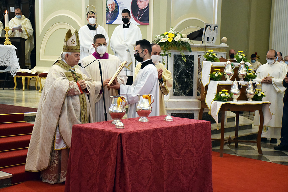 In Cattedrale la solenne celebrazione della Messa del Crisma