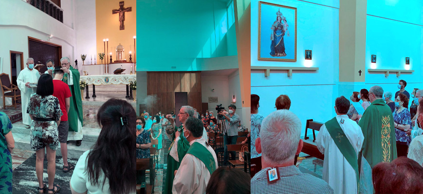 La Chiesa del Monastero si arricchisce di un nuovo quadro con la Sacra effigie della Madonna del Carmine