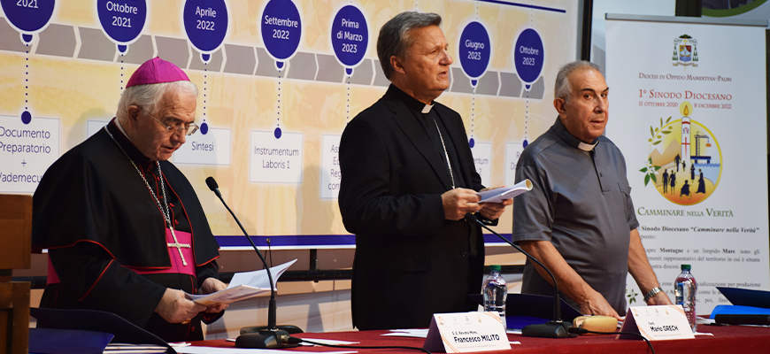 Si apre la prima delle due giornate dell’Assemblea diocesana di Oppido Mamertina-Palmi, nel cuore del 1° Sinodo diocesano.