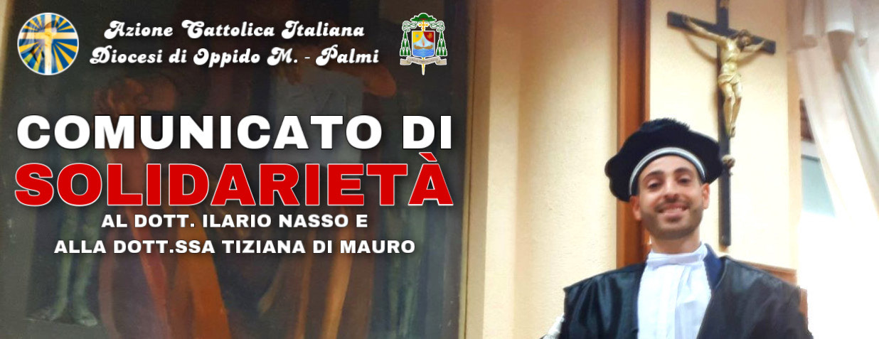 Comunicato di solidarietà al dott. Ilario Nasso e alla dott.ssa Tiziana Di Mauro