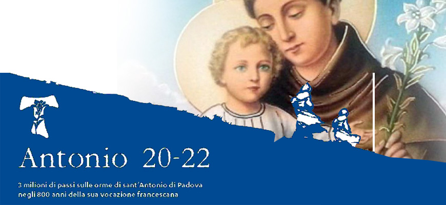 Il cammino di sant’Antonio con la Reliquia “ex ossibus” del Santo di Padova