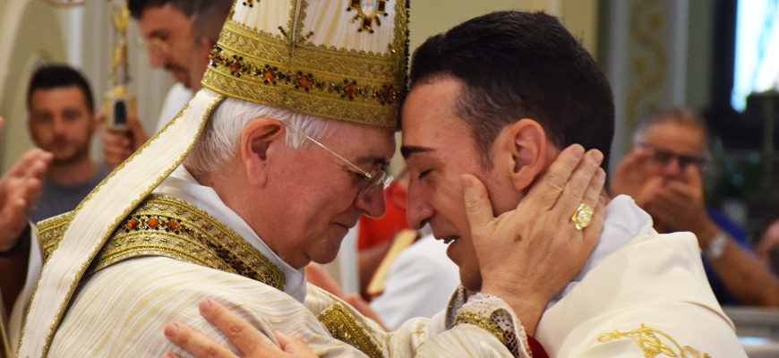 L’ordinazione presbiterale di don Vincenzo Condello