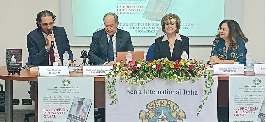 Presentato il libro “La Profezia del Santo Graal” di Antonio Leonardo Montuoro