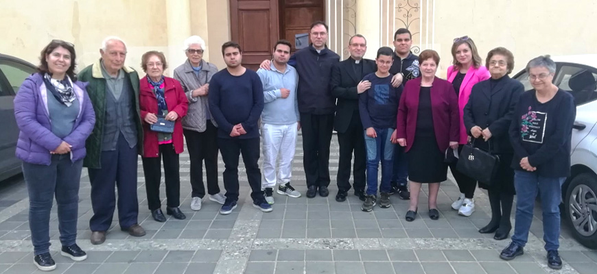 Il Seminario Vescovile di Oppido Mamertina in visita a San Procopio