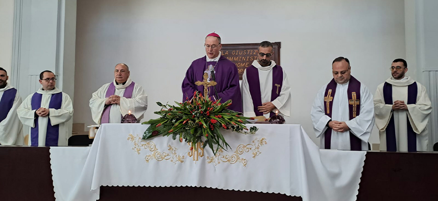 Santa Messa in occasione del Natale nell’aula del tribunale di Palmi
