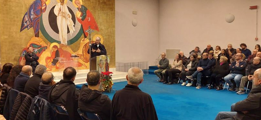 Il Vescovo Mons. Giuseppe Alberti incontra i catechisti delle Comunità Neocatecumenali