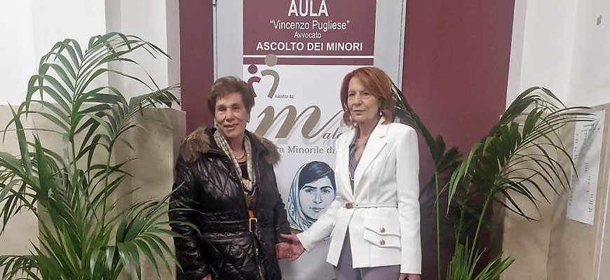 Inaugurata la stanza protetta per l’ascolto dei minori presso il tribunale civile di Palmi intitolata a Vincenzo Pugliese 