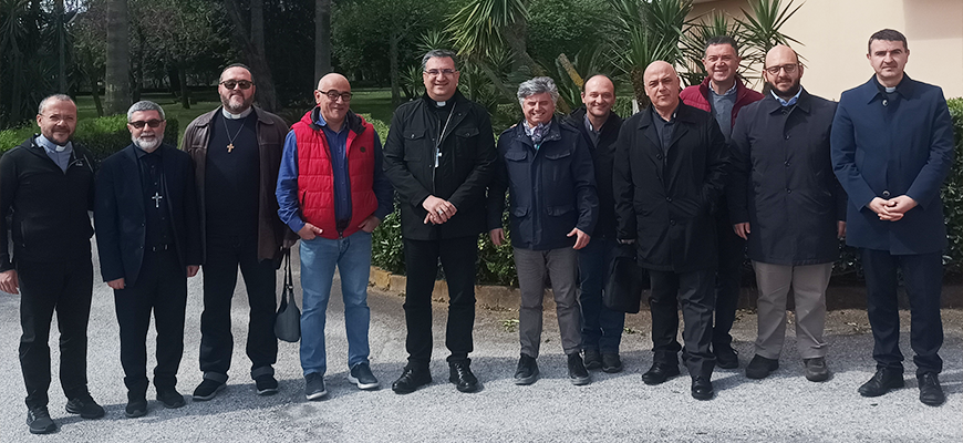 I lavori degli incaricati Sovvenire della Calabria con il Vescovo Delegato S. E. Mons. Stefano Rega