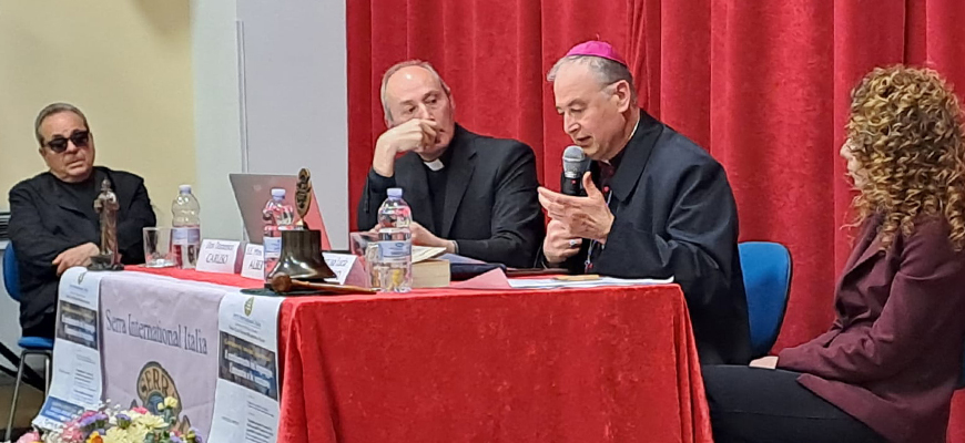 Convegno Serra Club sul tema dell’anno sociale: “Il cambiamento del linguaggio: l’annuncio e la vocazione”.