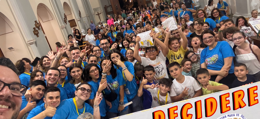 L’Estate Ragazzi Interparrocchiale a Taurianova è un “VIA VAI” di sorrisi, colori, preghiera e tanto divertimento.