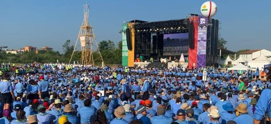 Capi Agesci Zona Piana degli Ulivi alla Route Nazionale delle Comunità Capi di Verona