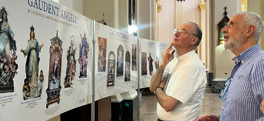 Gaudent Angeli, Maria è Assunta in cielo – Inaugurata la Mostra itinerante a cura dell’Ufficio Beni Culturali Ecclesiastici Diocesano