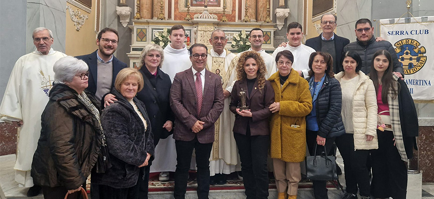 Il Serra Club Oppido Mamertina-Palmi accolto dalla comunità parrocchiale S. Teodoro Martire di Rizziconi