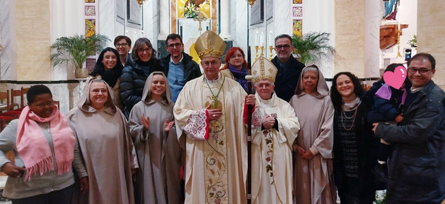 Professione Monastica di Emanuela Triunfo di Maria Madre della Gioia della Famiglia Monastica Maria Madre della Chiesa