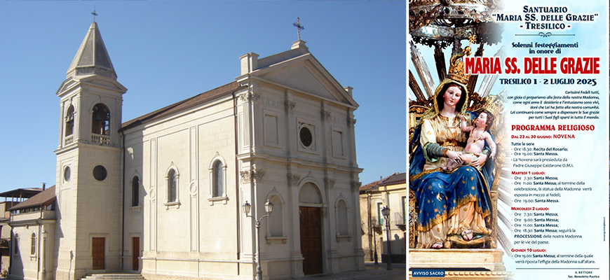 Maria SS. delle Grazie di Tresilico: Festeggiamenti solenni in tempo giubilare.