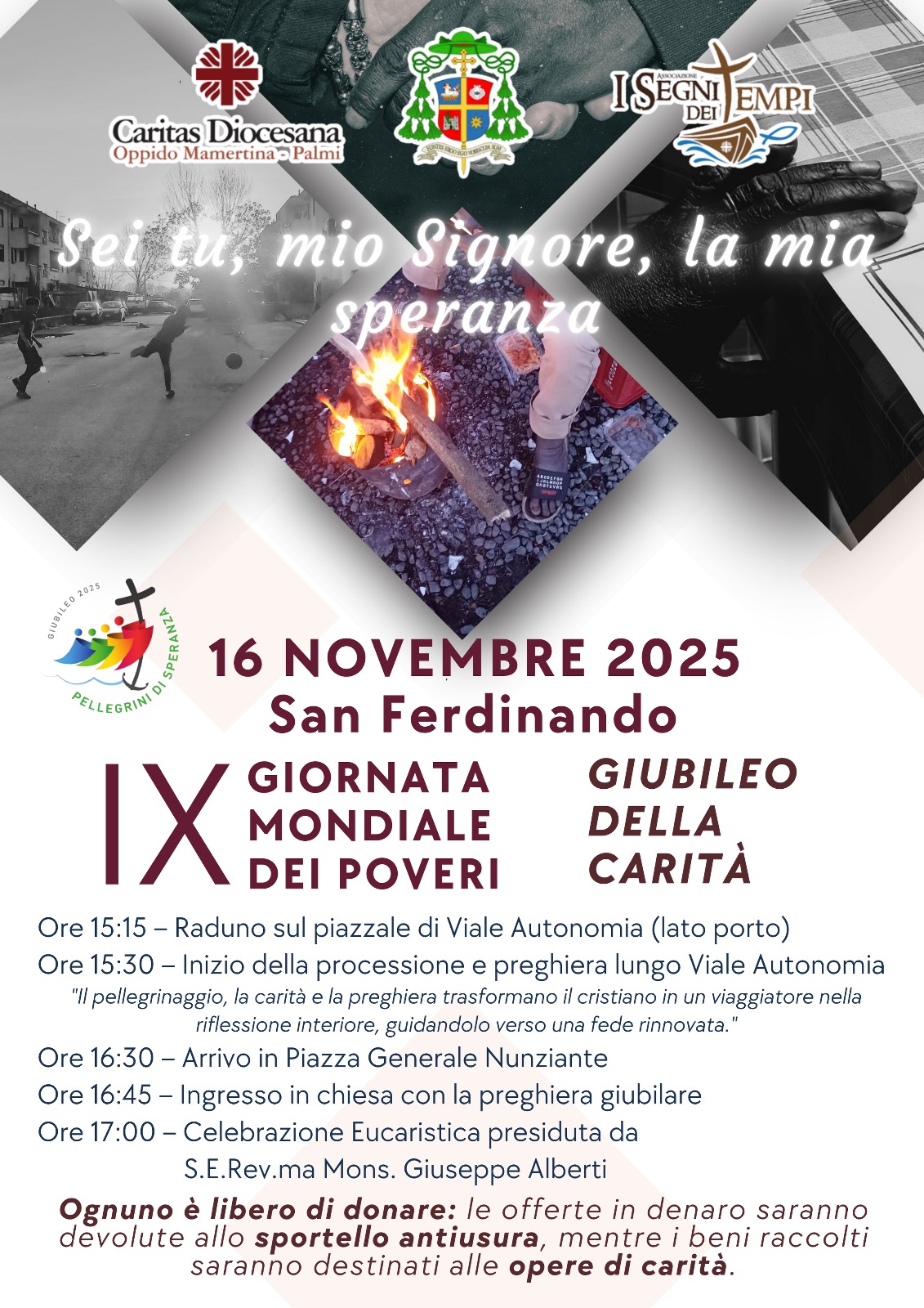 domenica 16 Novembre    9^ Giornata dei poveriData: 16/11/2025