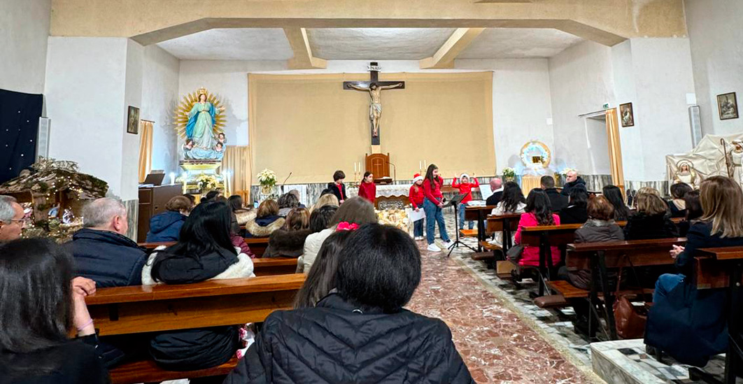 Le note di Natale nella comunità parrocchiale di Castellace