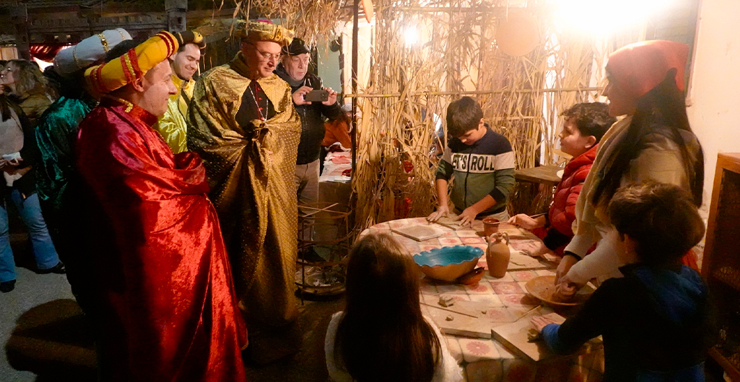 La tradizione del presepe vivente nella parrocchia San Martino Vescovo di Drosi