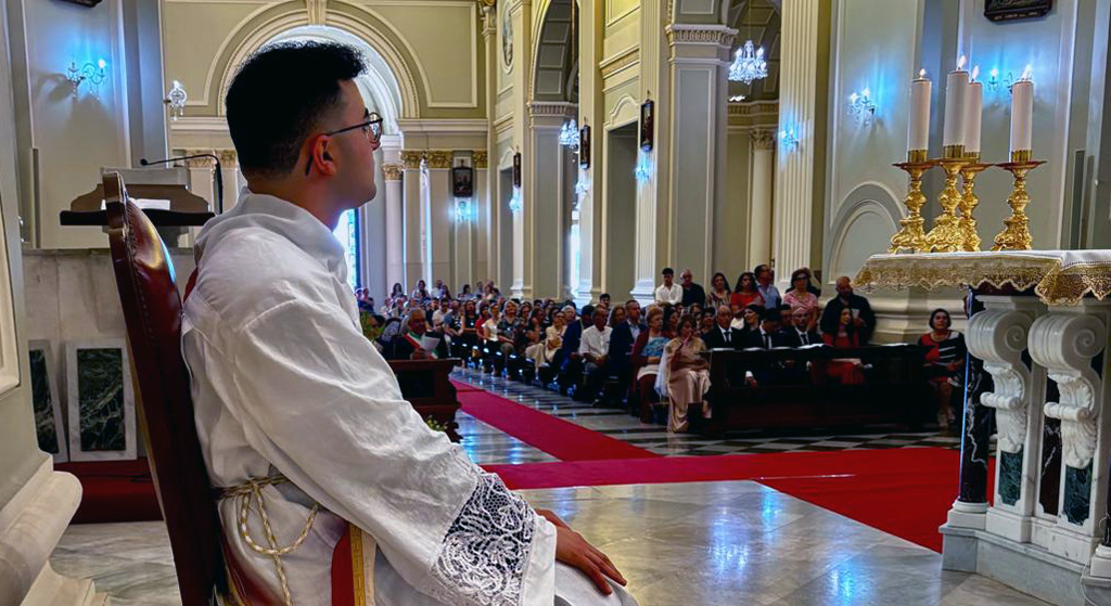 Oppido Mamertina, mons. Alberti ordina sacerdote don Filippo Attanà