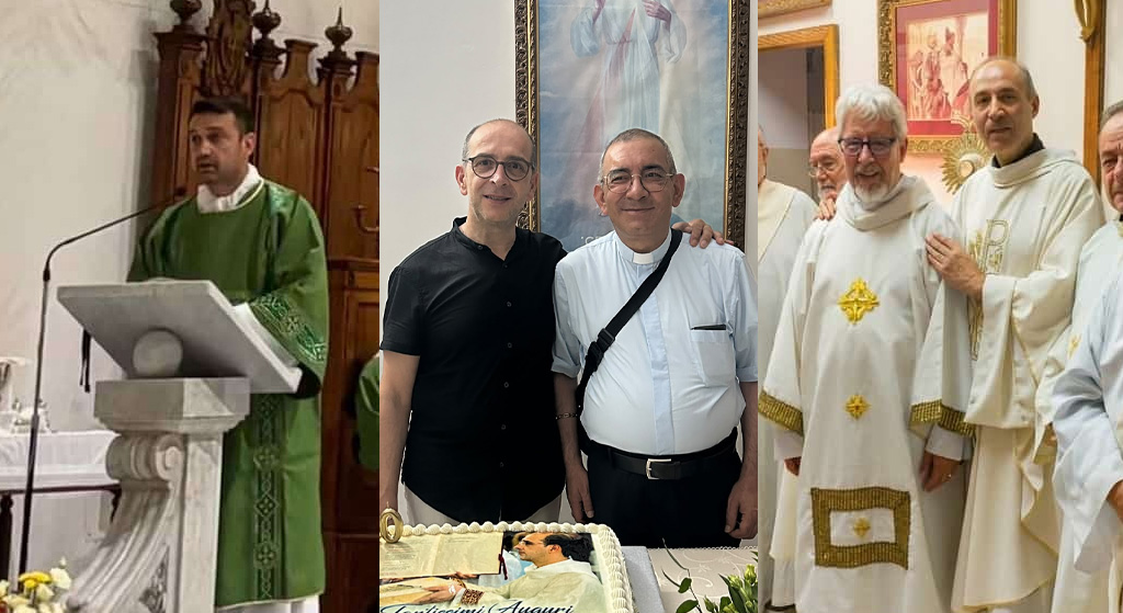 Il decimo anniversario dell’Ordinazione Diaconale di Stefano Scicchitano, Domenico Sgambitterra e Francesco Multari