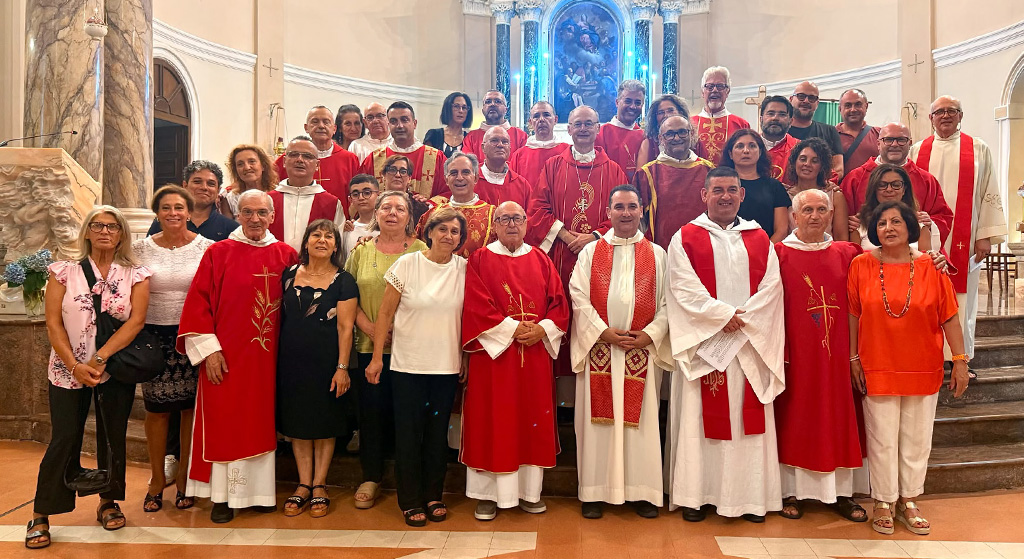 Nella Festa di San Lorenzo a Delianuova il Vescovo Alberti ai diaconi della Diocesi “Siate Ministri di Generosità e Comunione”