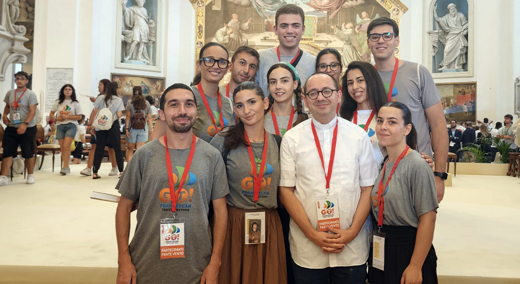 I Giovani della Concattedrale San Nicola vescovo di Palmi al GO! Franciscan Youth Meeting