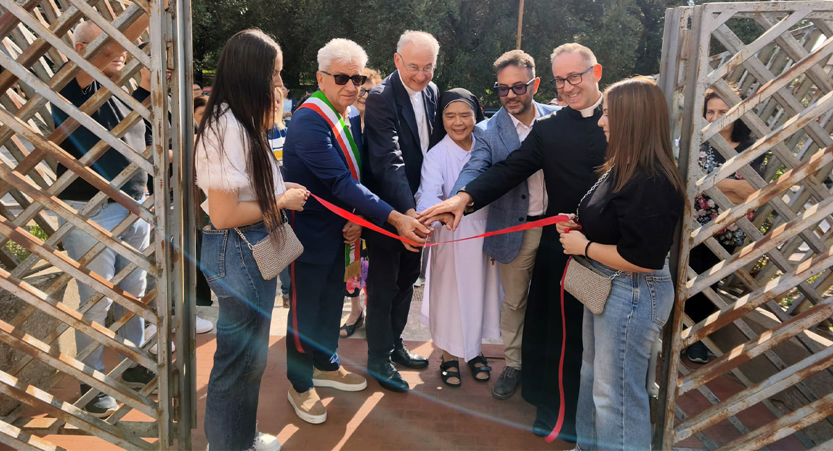 Anoia, inaugurato il Centro d’accoglienza “Madre Pasqua Condò”: una porta aperta alla speranza