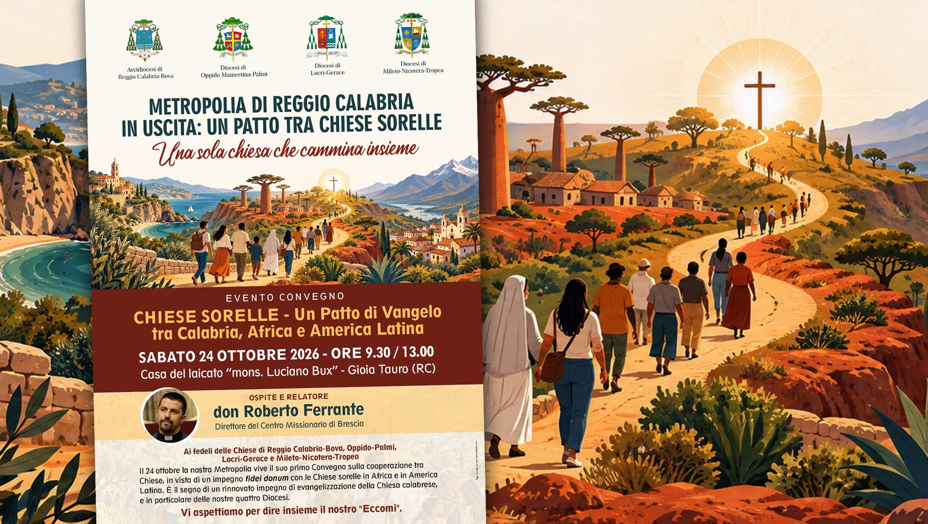Un Eccomi che diventa Missione. Un Patto di Vangelo tra Calabria, Africa e America Latina